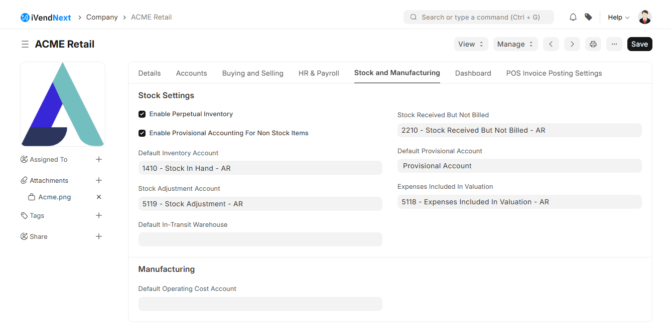 Provisional Accounting